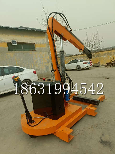 梨树县自卸车厢随车吊 自制轮式四不像起重机 四驱平板吊 5吨 贵盛